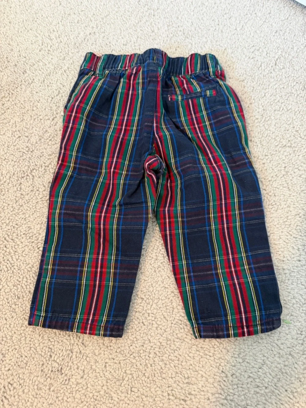 The Children's Place Baby Boy's Plaid Pants Size 6-9 months
